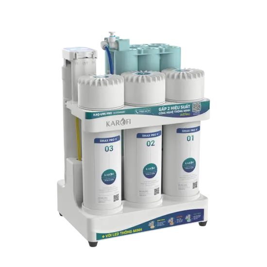 Máy lọc nước Karofi KAQ-U95 PRO 10 cấp lọc