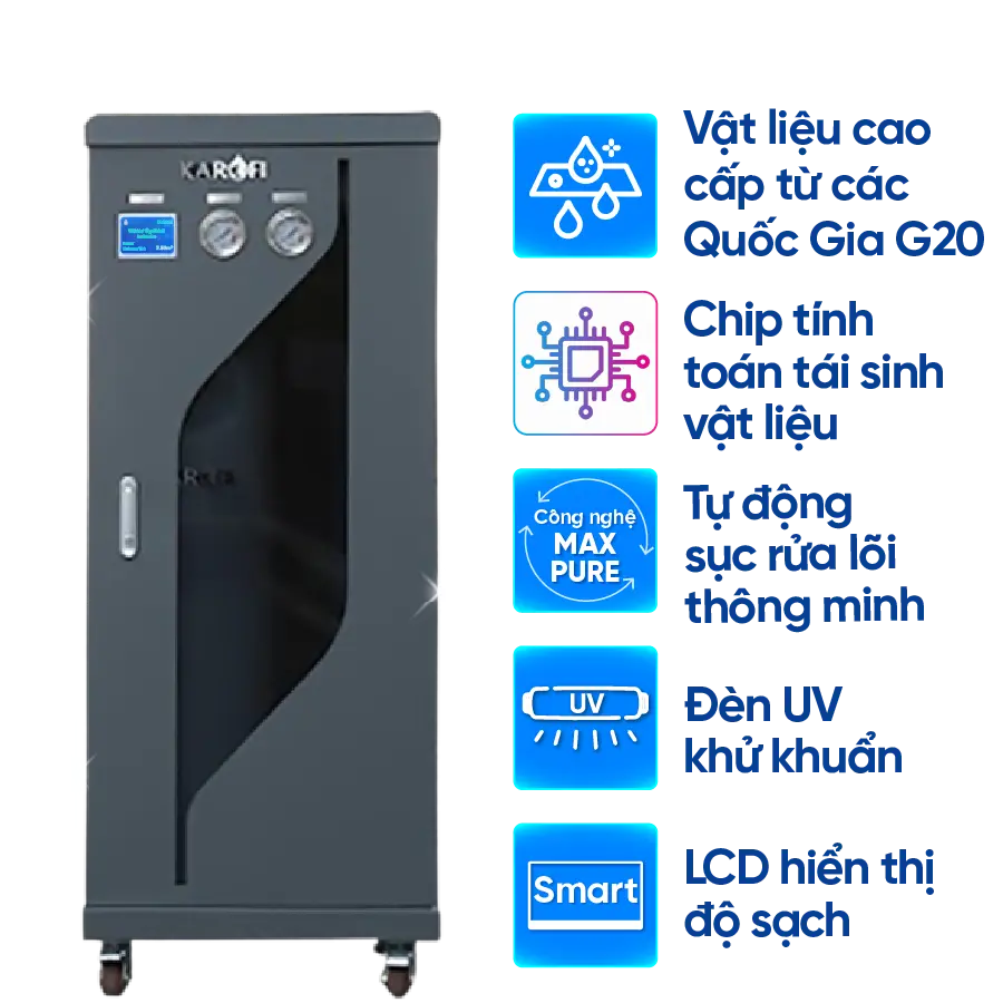 Lọc Tổng Trung Tâm Cao Cấp Karofi KMF - 68