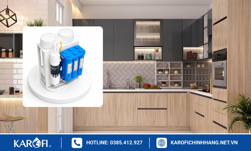 Chi phí điện năng và thay lõi 1 năm của Karofi âm tủ