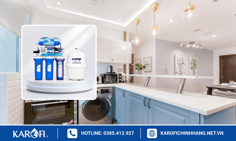 Độ bền và tuổi thọ máy lọc Karofi âm tủ sau 3 năm dùng