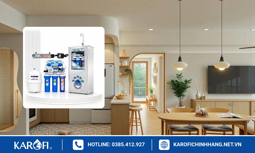 Karofi âm tủ bổ sung khoáng chất và Hydrogen ra sao?
