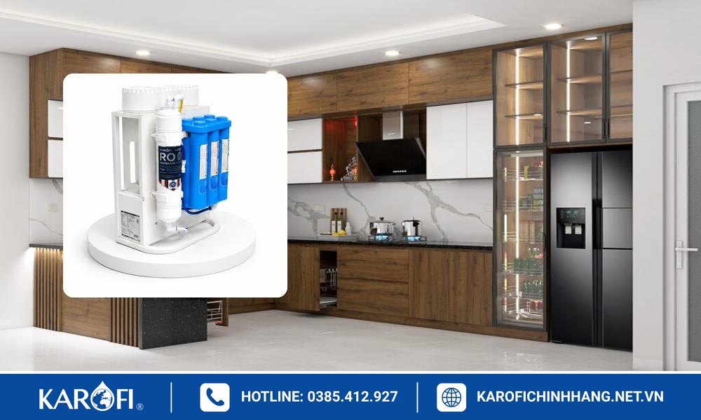 Máy lọc nước âm tủ bếp Karofi: ưu điểm và hạn chế cần biết