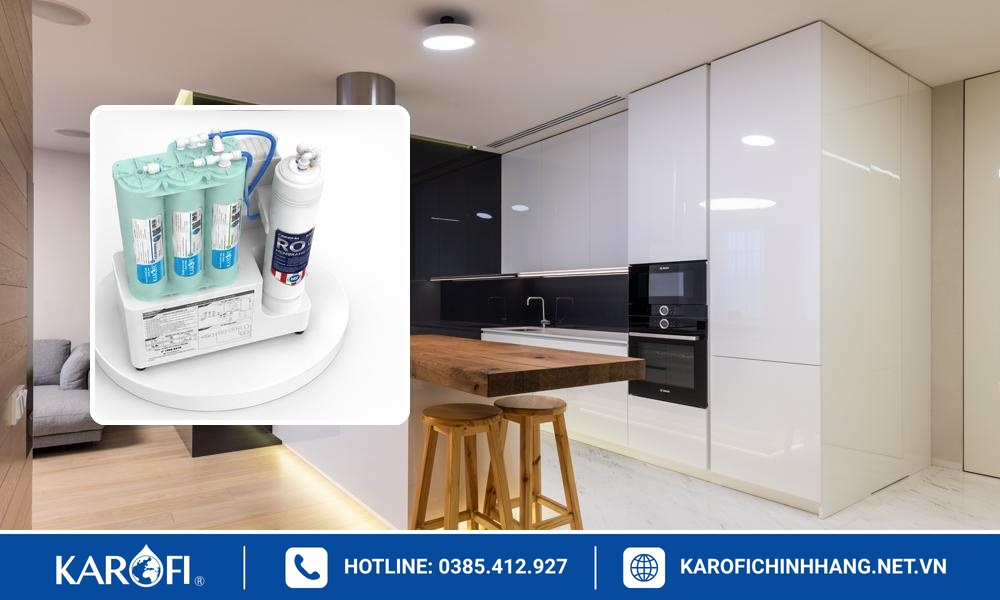 Máy lọc nước âm tủ bếp Karofi: ưu điểm và hạn chế cần biết